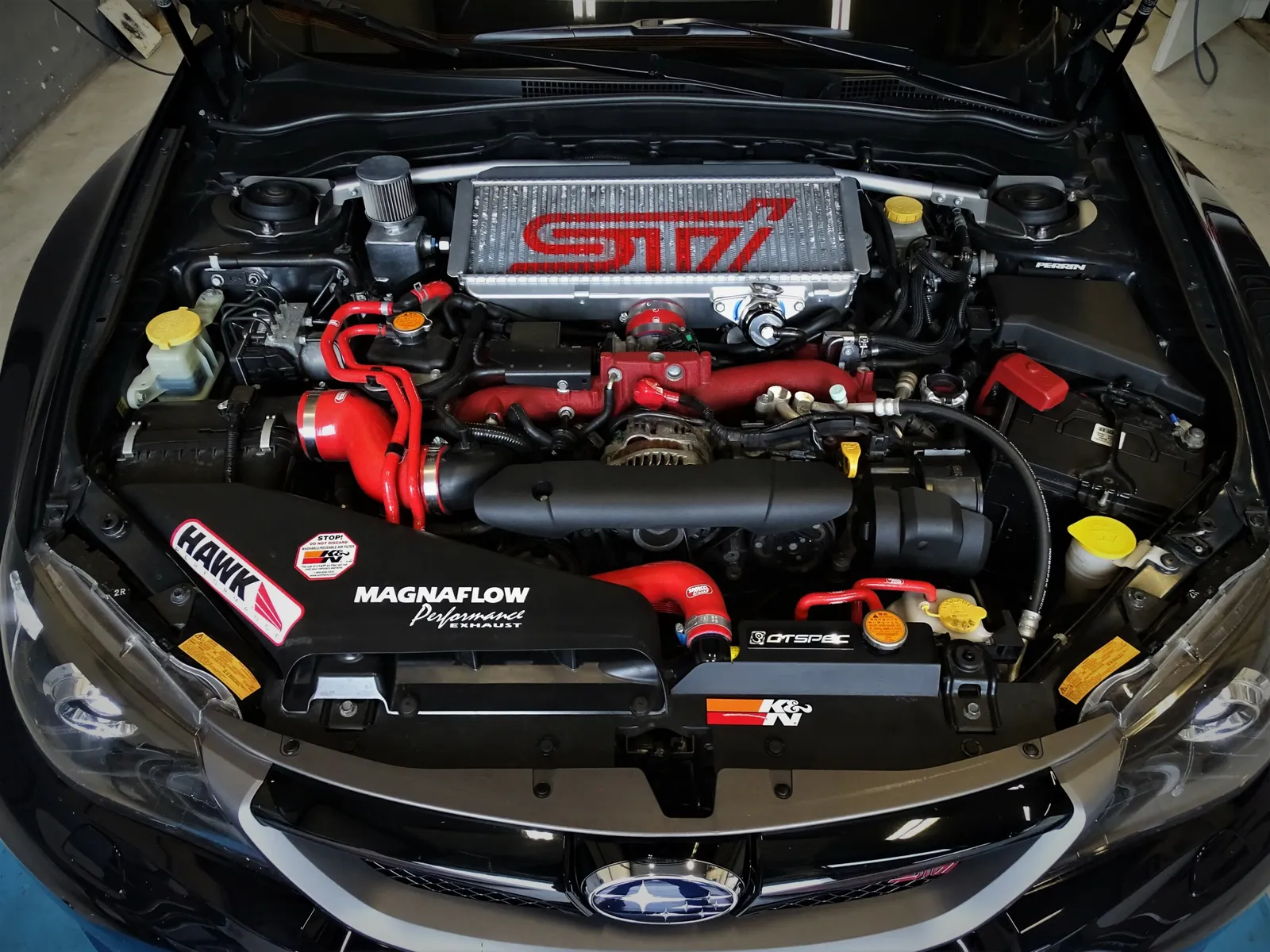 Intercoolers van STI bij CT Automotive