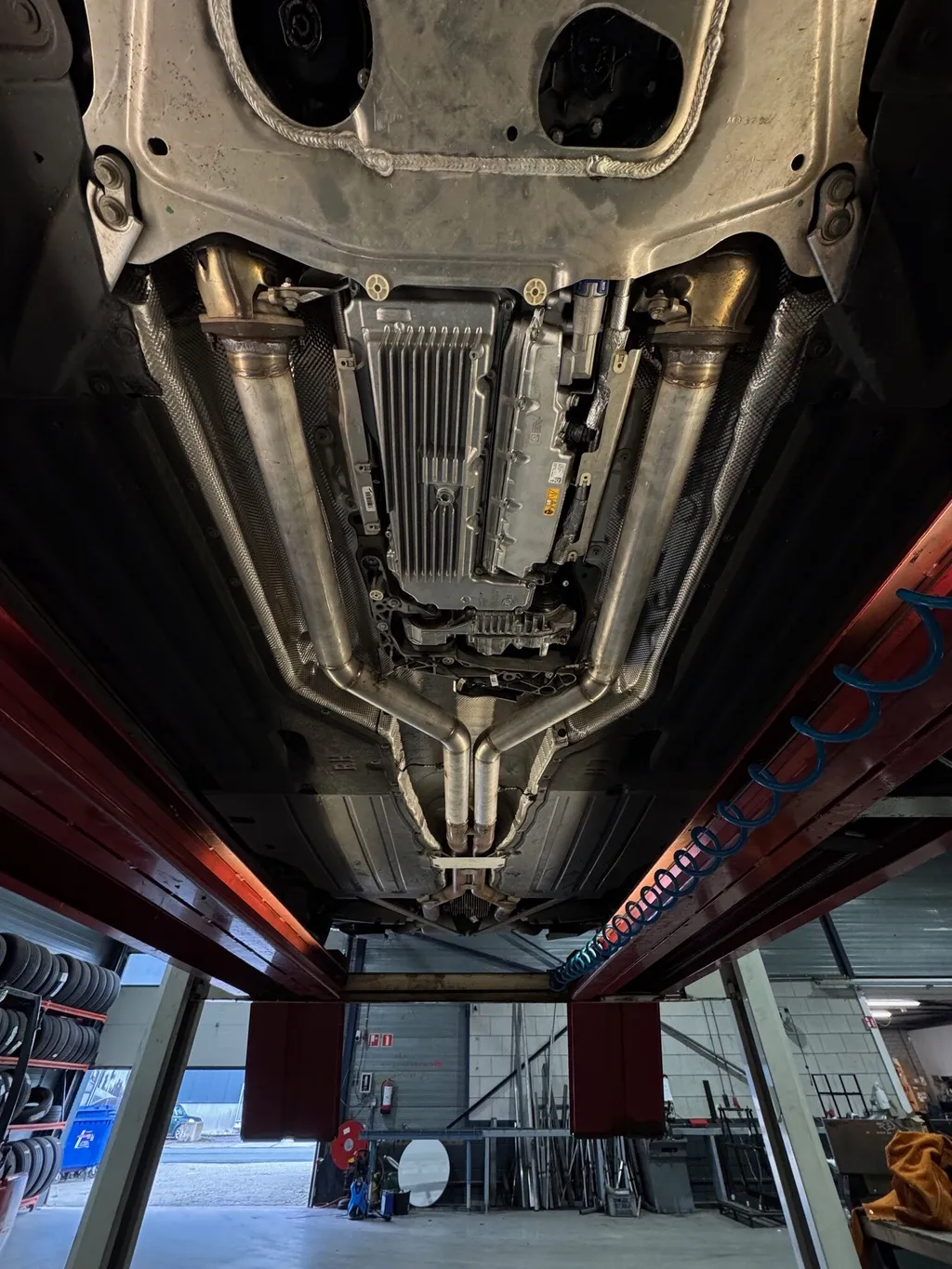 OPF delete pipe BMW M5