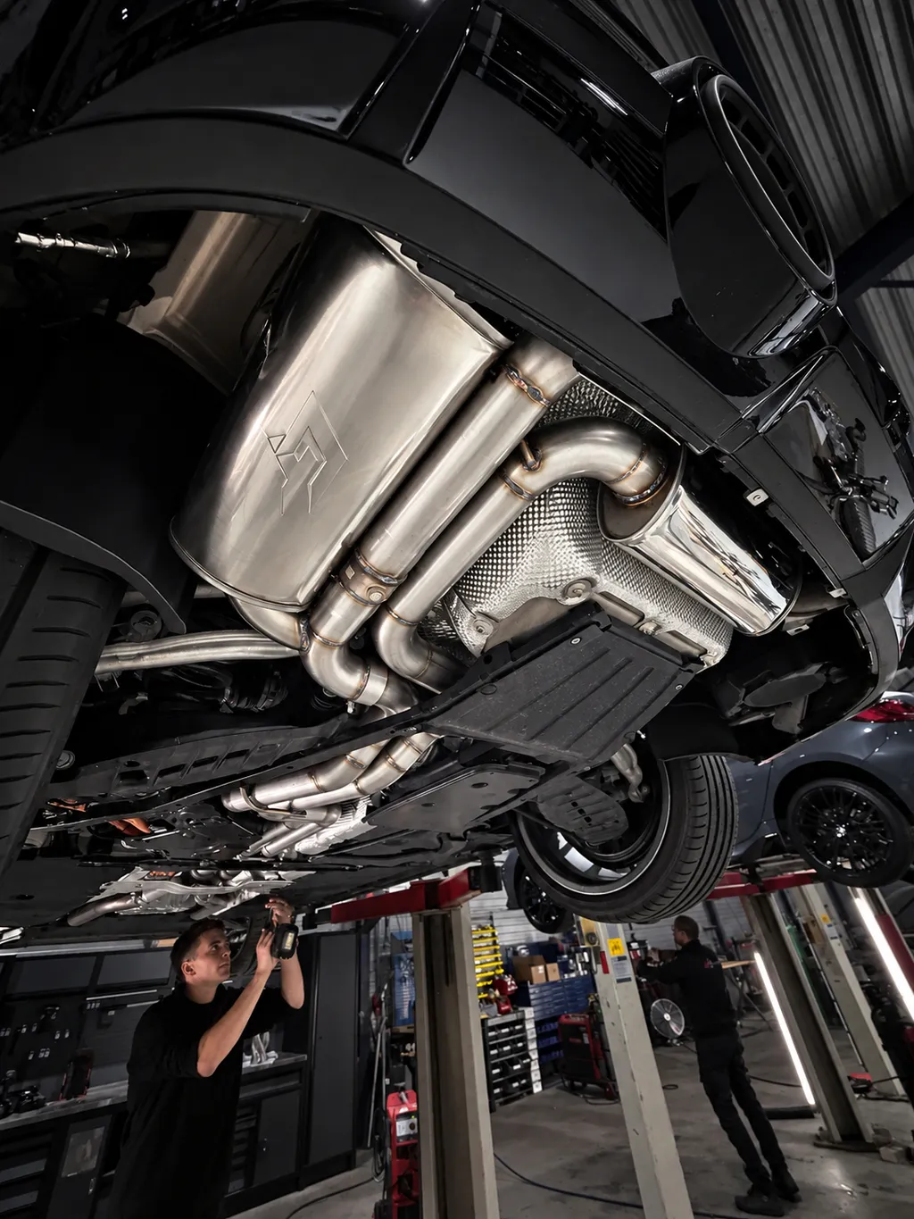 RS5 sportuitlaat klepgestuurd
