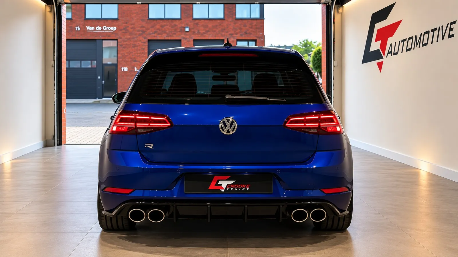Golf 7 R uitlaat